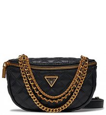 Saszetka nerka Guess czarna damska 