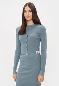 Kardigan Calvin Klein Jeans niebieski 