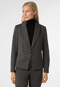 Blezer  Kobiety szary wzorzysty 34 comma