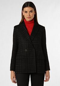 Blezer  Kobiety czarny wypukły wzór tkaniny 40 MOS MOSH