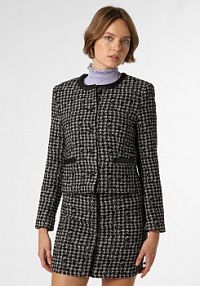 Blezer  Kobiety Sztuczne włókno czarny/biały wzorzysty 38 The Kooples