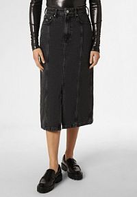 Jeansowa spódnica  Kobiety Bawełna czarna/szara jednolity 26 Tommy Jeans