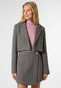 Blezer  Kobiety szary marmurkowy M mbyM