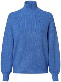 Sweter  Kobiety niebieski jednolity XS/S Moss Copenhagen damski