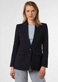 Blezer  Kobiety Sztuczne włókno niebieski jednolity 36 Drykorn