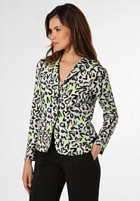 Blezer  Kobiety niebieski/wielokolorowy wzorzysty 42 Marc Cain