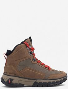 Trzewiki BASS OUTDOOR brązowe jasne damskie BA12H820 BROWN / MILITARY OLIVE - 2NQ BRĄZOWY JASNY