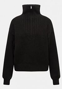 Sweter MOVES czarny damski