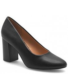 Półbuty na obcasie Clara Barson czarne