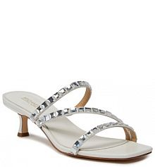 Klapki eleganckie MICHAEL Michael Kors srebrne