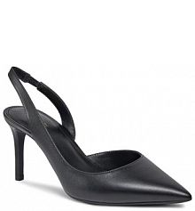 Sandały na obcasie MICHAEL Michael Kors czarne