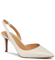 Sandały na obcasie MICHAEL Michael Kors écru