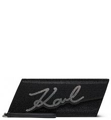 Kopertówka KARL LAGERFELD czarna