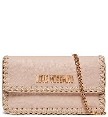 Torebka wieczorowa LOVE MOSCHINO różowa