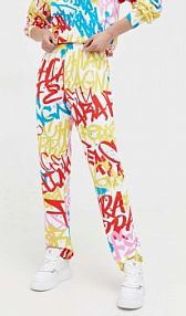 Spodnie dresowe Chiara Ferragni  multicolor damskie 75CBAK01