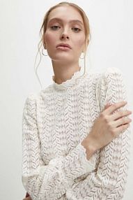 Longsleeve Answear.LAB  beżowy damski 36081.fh