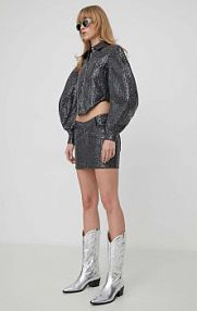 Spódnica mini Rotate  szara 111400100