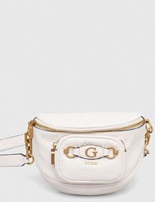 Saszetka nerka Guess  biała damska HWPD92.09800