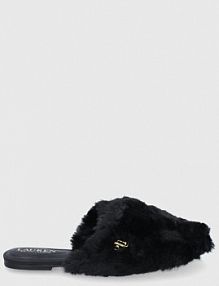 Kapcie Lauren Ralph Lauren  czarne damskie 802851159002.