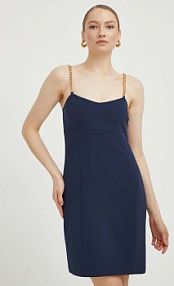 Sukienka mini MICHAEL Michael Kors  granatowa MR48264ENX