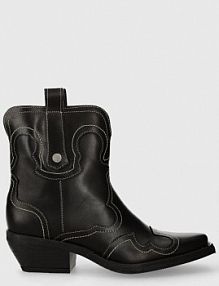 Botki na obcasie Steve Madden  czarne SM11003072.01