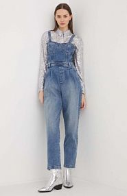 Kombinezon Tommy Jeans  niebieski DW0DW16955