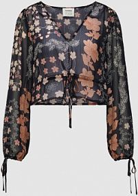 Bluzka krótka — NovaLanaLove x P&C Düsseldorf czarna damska EAN 82567700147