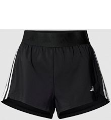 Szorty z szerokim, elastycznym pasem Adidas Training czarne damskie EAN IT4665