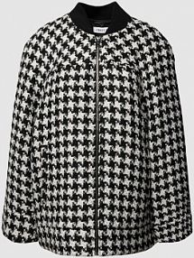 Bomberka ze wzorem w pepitkę model Brynn EDITED czarna EAN EDT7484001