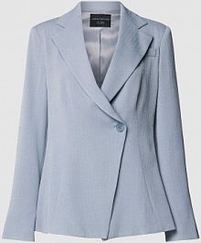 Żakiet z zapięciem na guzik Emporio Armani niebieski EAN E3NG19.F2111