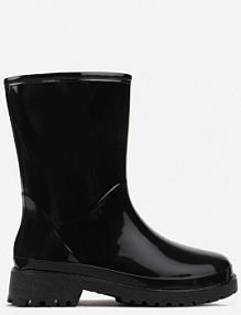 Czarne kalosze Gumowe Mardia Renee damskie