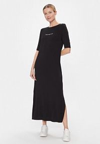 Sukienka codzienna Emporio Armani czarna 