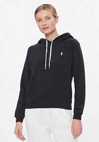 Bluza przez głowę Polo Ralph Lauren czarna Prl Shrknhd 211943007003  Regular Fit