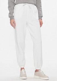 Spodnie dresowe Polo Ralph Lauren białe damskie Prl Flc Pnt 211943009001  Regular Fit
