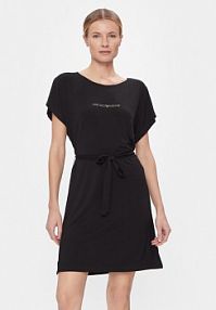 Sukienka codzienna Emporio Armani czarna 