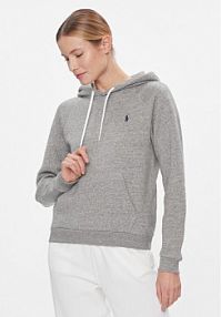 Bluza przez głowę Polo Ralph Lauren szara Prl Shrknhd 211943007004  Regular Fit