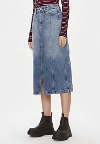 Spódnica jeansowa Tommy Jeans niebieska 