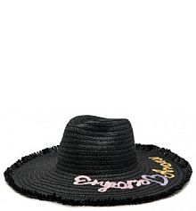 Kapelusz Emporio Armani czarny damski 