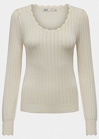 Sweter ONLY biały damski 