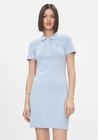 Sukienka letnia Tommy Hilfiger niebieska Codzienna