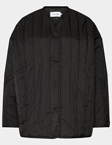 Kurtka przejściowa Calvin Klein czarna damska 