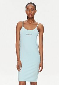 Sukienka letnia Calvin Klein Jeans niebieska 