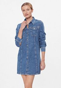 Sukienka jeansowa Tommy Jeans niebieska 