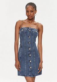 Sukienka jeansowa MICHAEL Michael Kors niebieska 