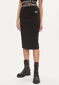 Spódnica ołówkowa EA7 Emporio Armani czarna 