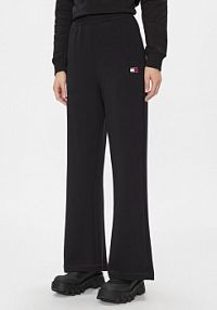 Spodnie dresowe Tommy Jeans czarne damskie 