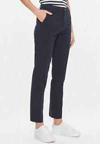 Chinosy United Colors Of Benetton granatowe 4GD7DF061  Regular Fit