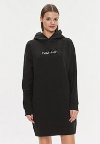 Sukienka dzianinowa Calvin Klein czarna 