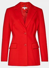 Żakiet Tommy Hilfiger czerwony Marynarka