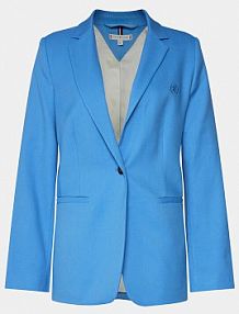 Żakiet Tommy Hilfiger niebieski Marynarka